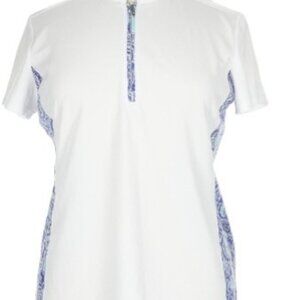 Izod Golf Shirt   3/4 zipper